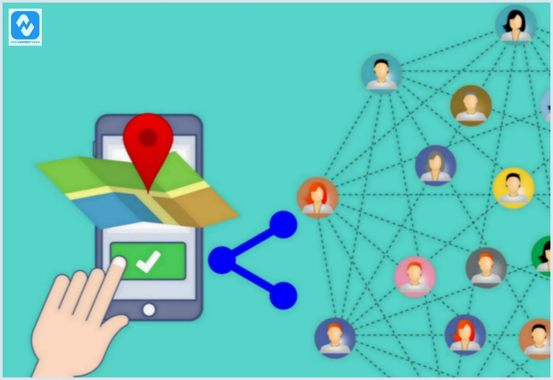 Como localizar uma pessoa pelo número do celular? Desenho de um celular com o gps ativado