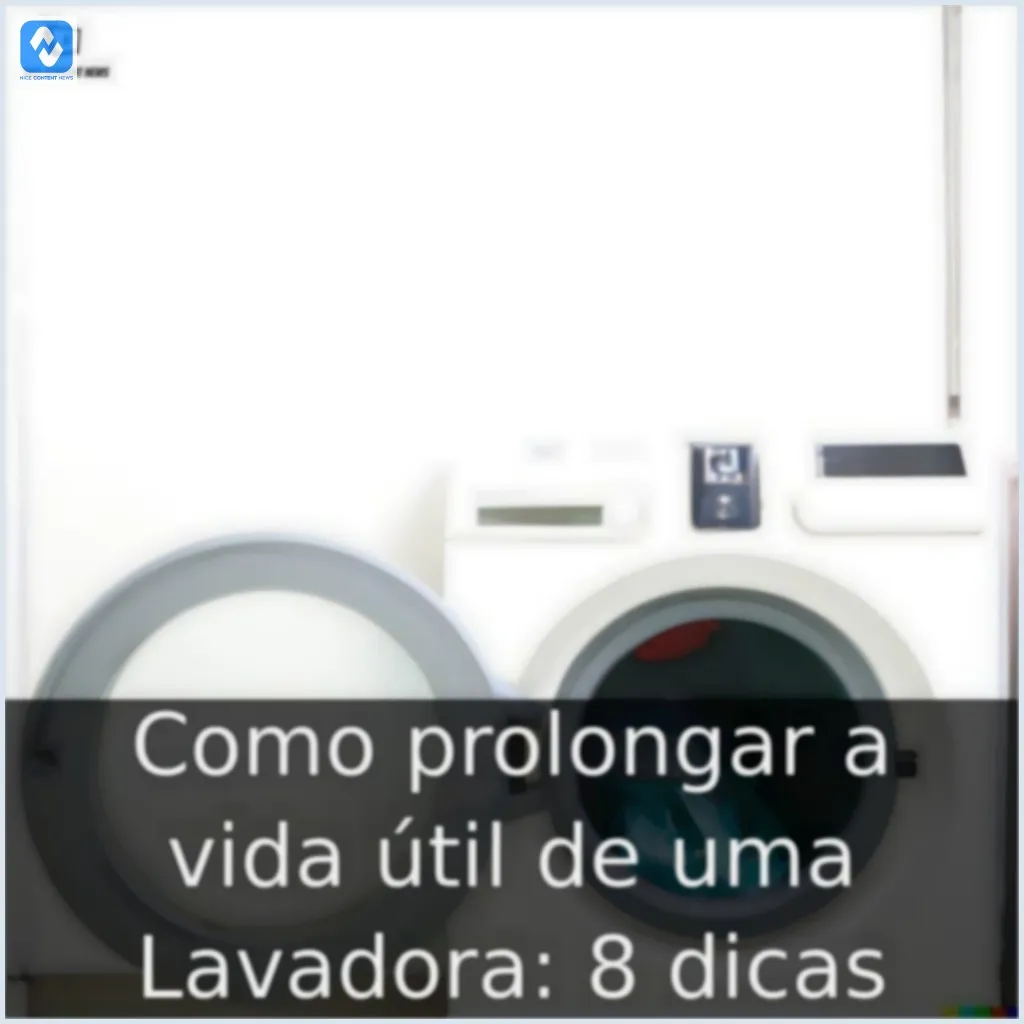 Como prolongar a vida útil de uma Lavadora: 8 dicas Máquina de lavar com a tampa frontal aberta