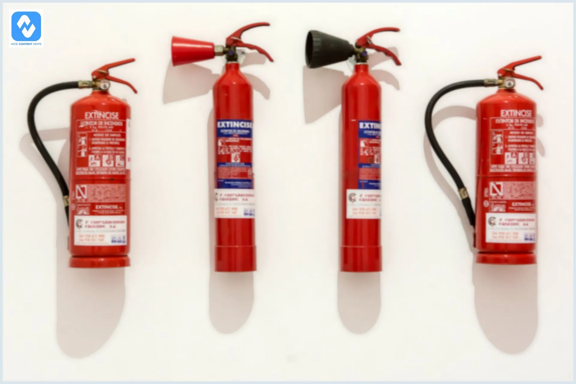 8 Tipos de extintores de incêndio e suas aplicações 8 Tipos de extintores de incêndio e suas aplicações