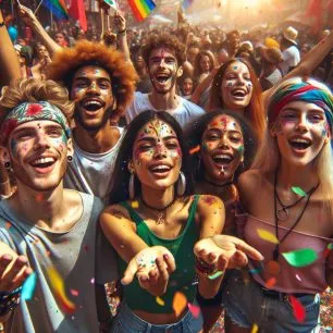 Como as pessoas costumam se divertir durante o carnaval