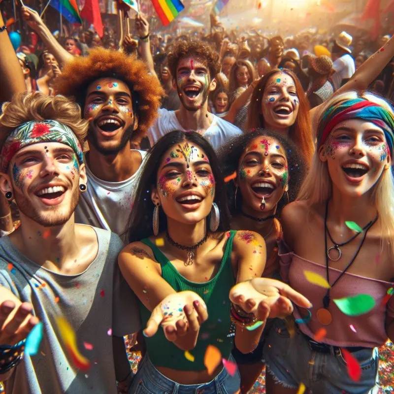 Como as pessoas costumam se divertir durante o carnaval Como as pessoas costumam se divertir durante o carnaval