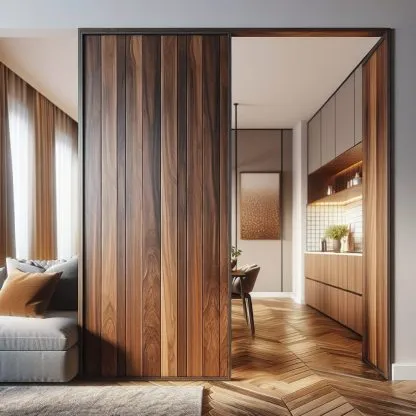 Como dividir sala e cozinha pequenas