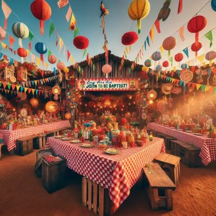 Ideias de Decoração Junina