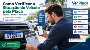 Como verificar a situação do veículo pela placa